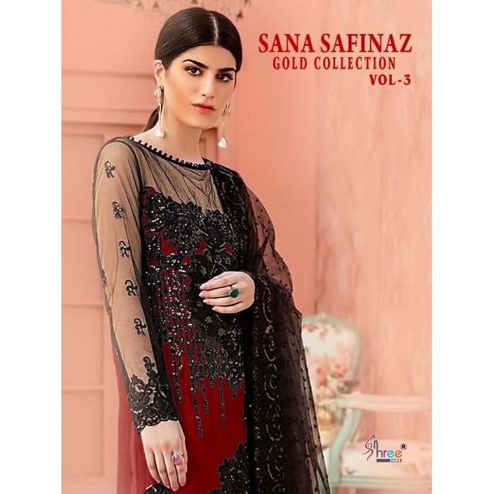 Shree Fabs Sana Safinaz Gold Vol 3 Pakistani Salwar Suits